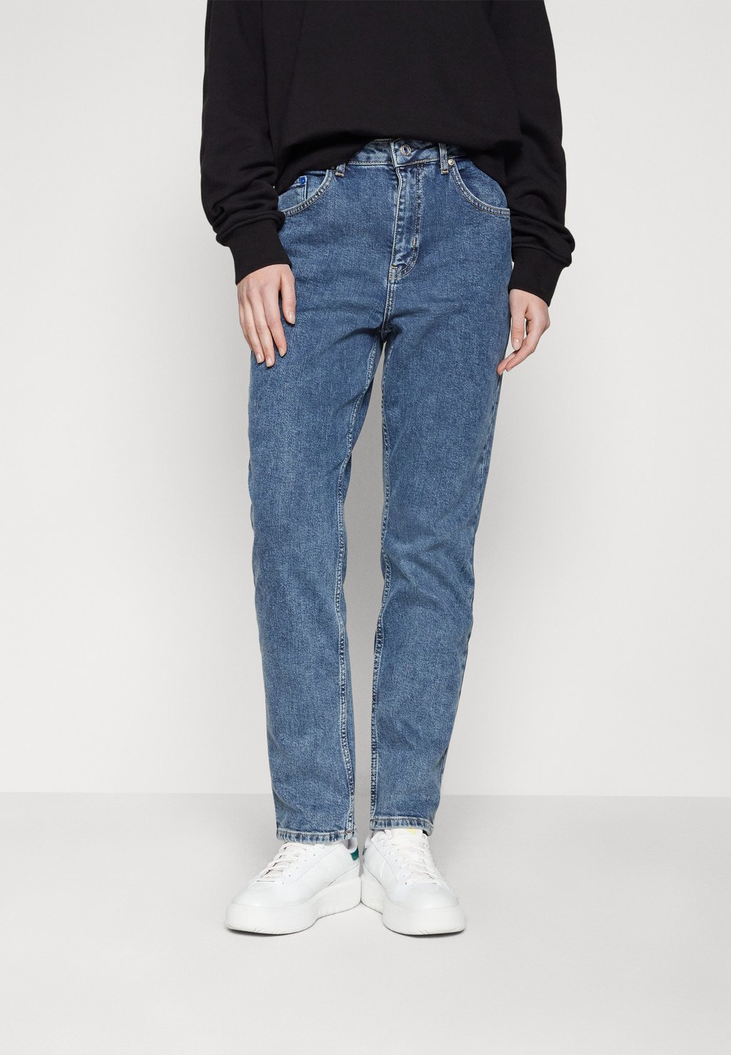 джинсы прямого кроя karl lagerfeld jeans синий Джинсы прямого кроя Karl Lagerfeld Jeans, синий