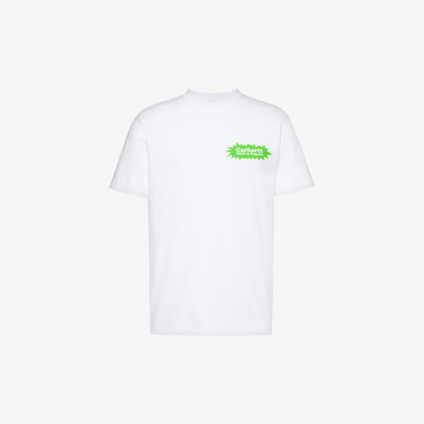 

Футболка bam из джерси из органического хлопка с графическим принтом Carhartt Wip, белый