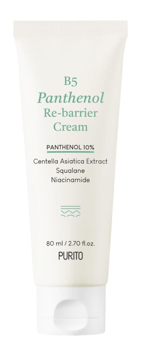 Крем для лица Purito B5 Panthenol Re-Barrier, 80 мл крем для лица purito восстанавливающий крем для лица с пантенолом b5 panthenol re barrier cream