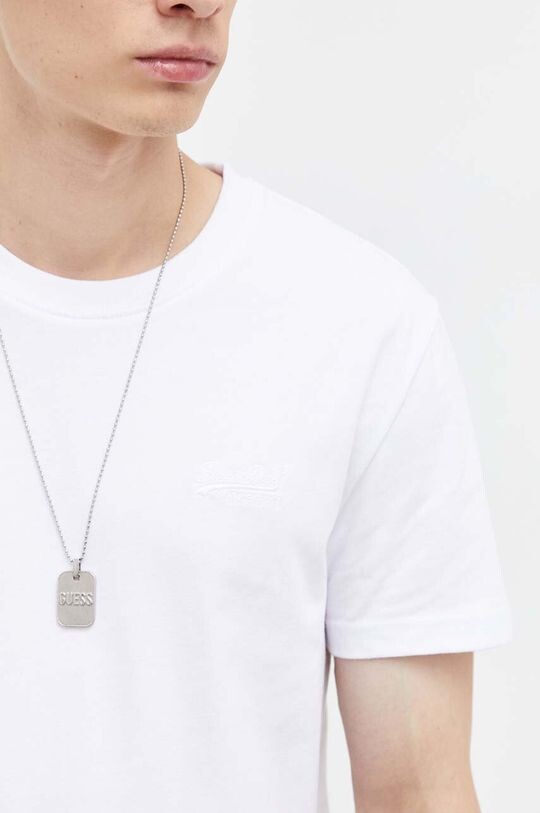 

Хлопковая футболка Superdry, белый
