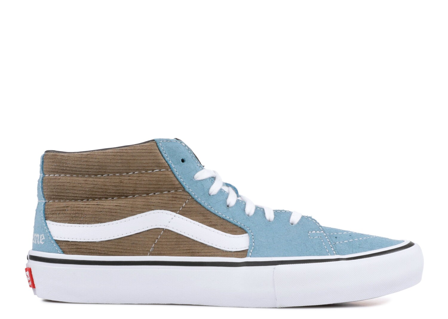

Кроссовки Vans Supreme X Sk8 Mid Pro 'Corduroy Croc', синий