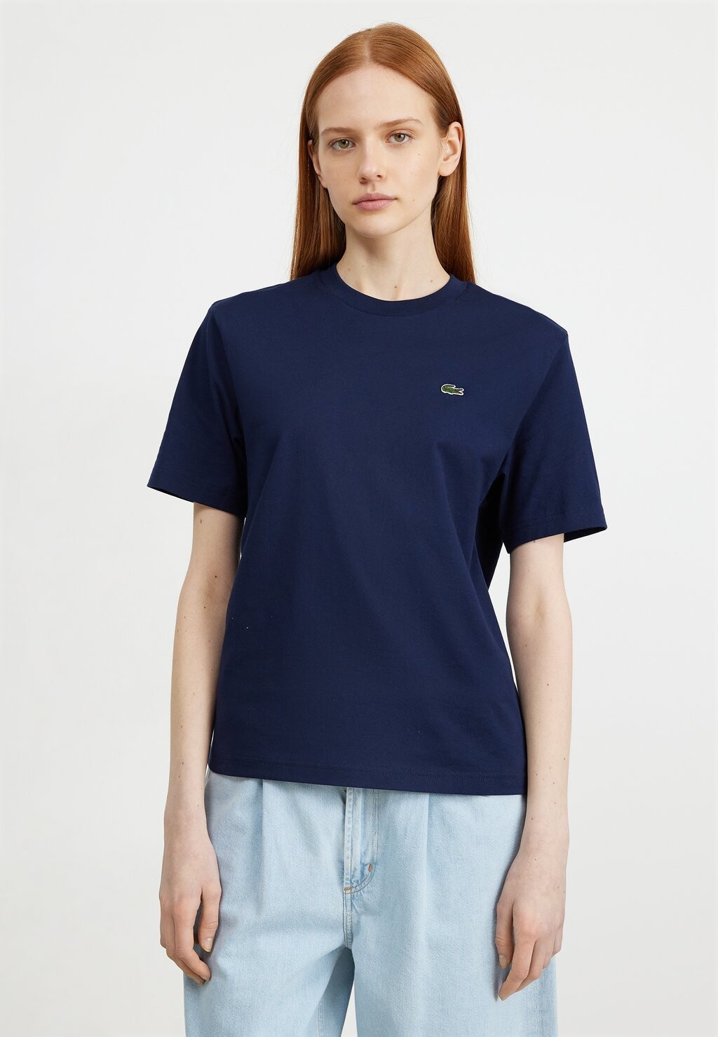 

Базовая футболка Lacoste, темно-синий
