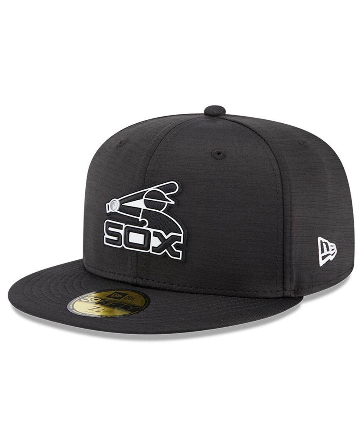 

Мужская черная приталенная кепка Chicago White Sox 2023 Clubhouse 59FIFTY New Era