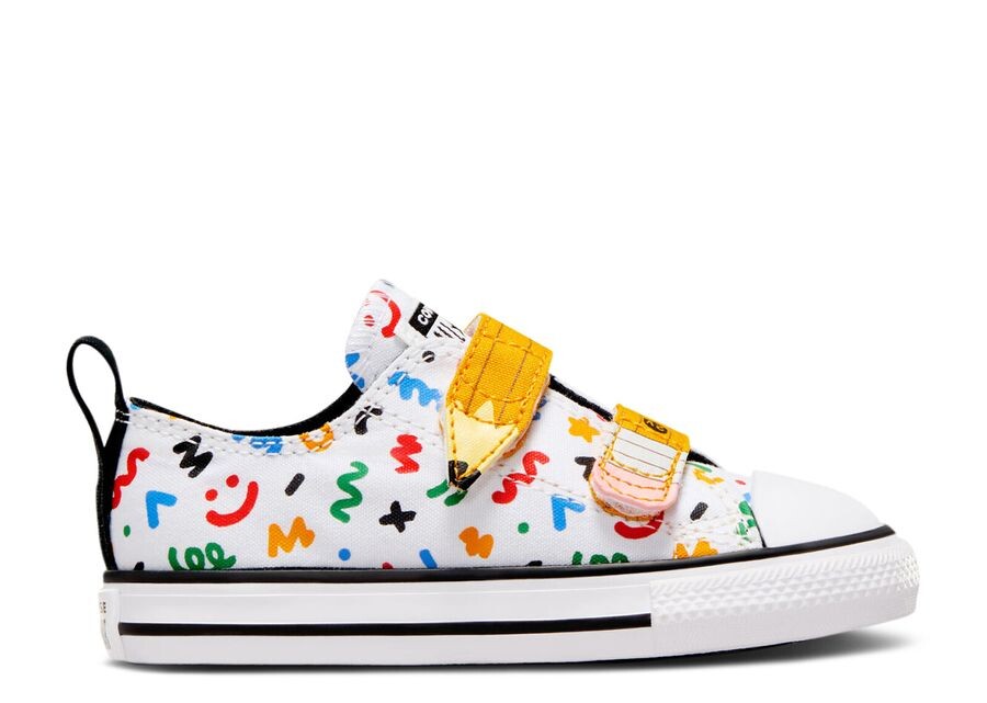 

Кроссовки Converse Chuck Taylor All Star 2V Low Td 'Doodles', белый