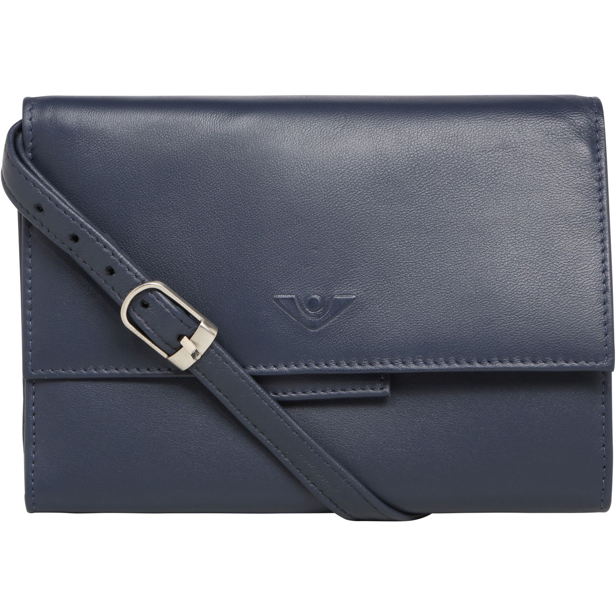 Клатч VLD VOi Leather Design Soft Kimmie Tasche RFID Leder 17 cm, синий