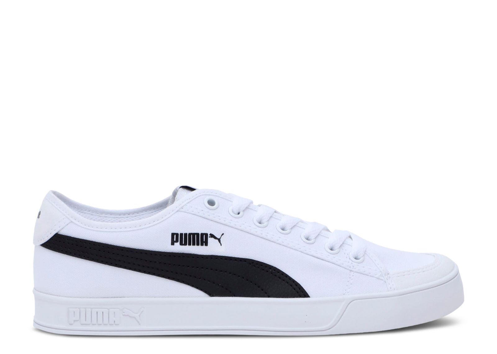 Кроссовки Puma Smash V2 Vulc Cv 'White Black', белый