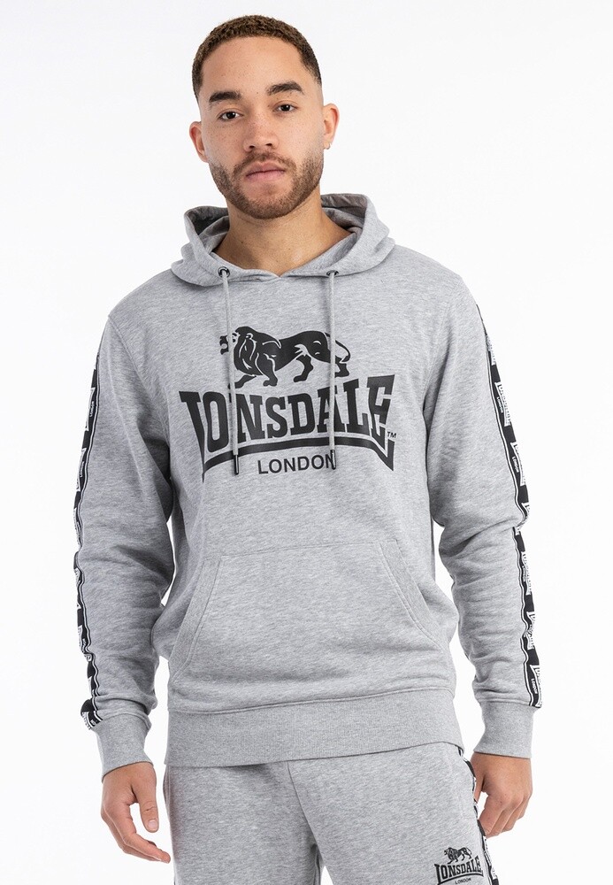 

Толстовка Lonsdale Hoodie Scousburgh, серый