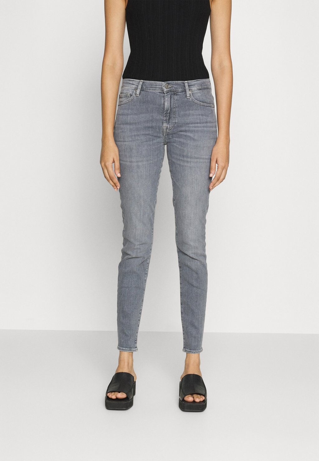 

Джинсы Skinny Fit SLIILLMET 7 for all mankind, серый