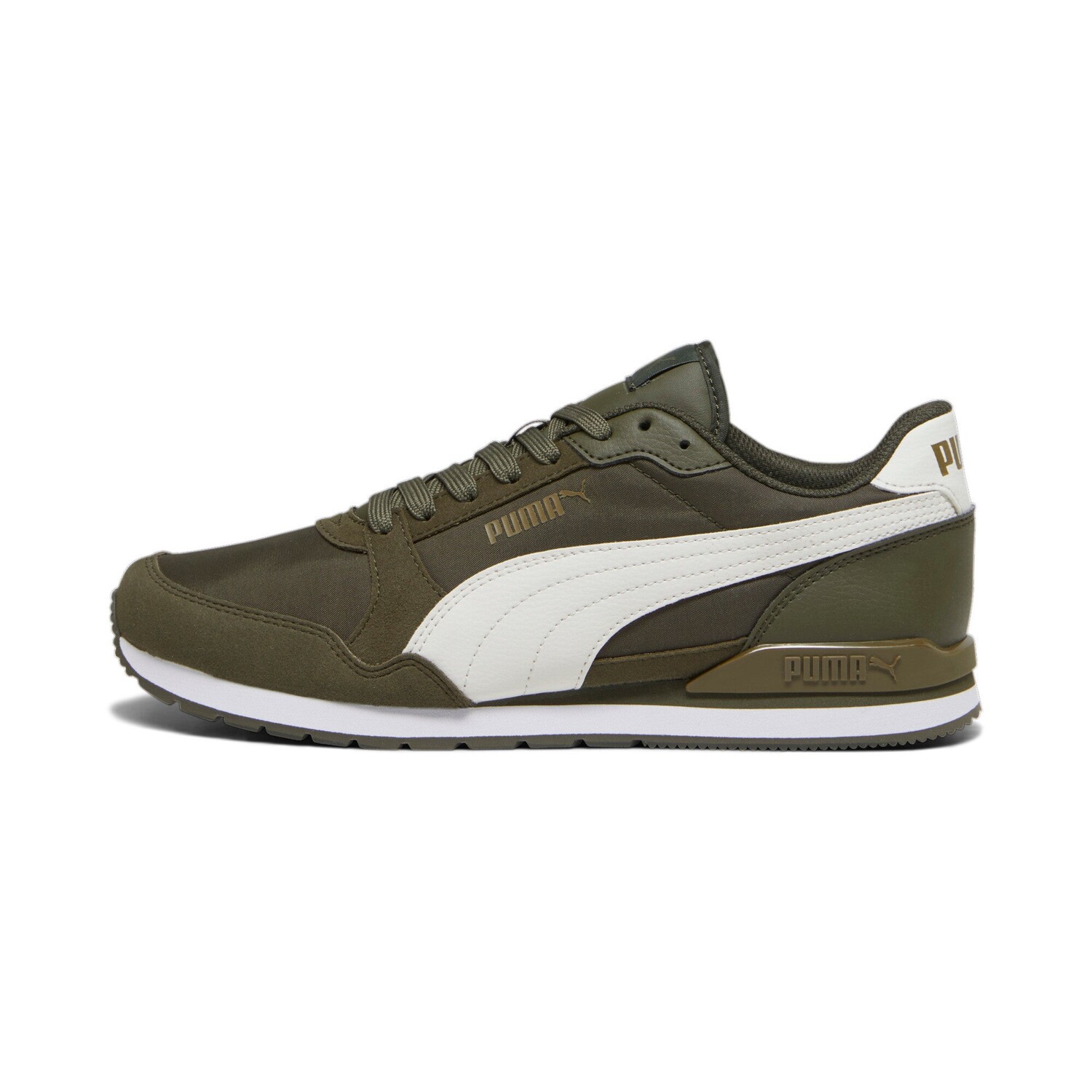 

Мужские кроссовки PUMA ST Runner v3, цвет Dark Olive/Vapor Gray/Olive