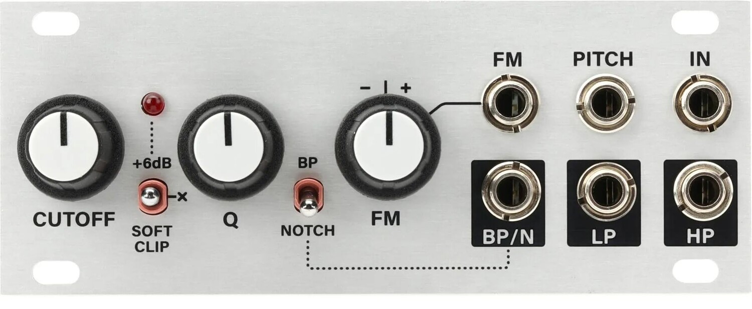 

Новый многомодовый модуль VCF Intellijel SVF1U с переменным состоянием высотой 1U Eurorack