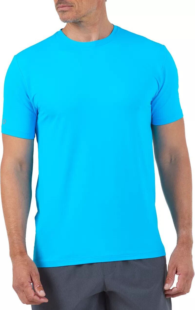 

Ibkul Мужская футболка Modern Fit с короткими рукавами, бирюзовый