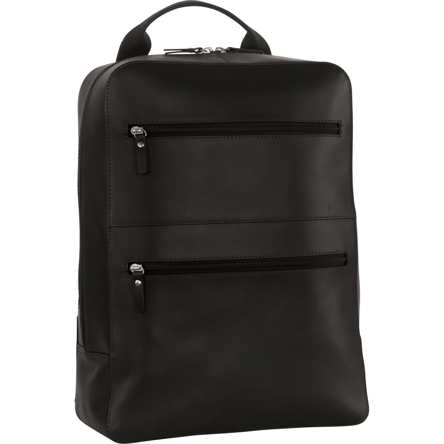

Рюкзак Leonhard Heyden Dakota Leder 42 cm Laptopfach, черный