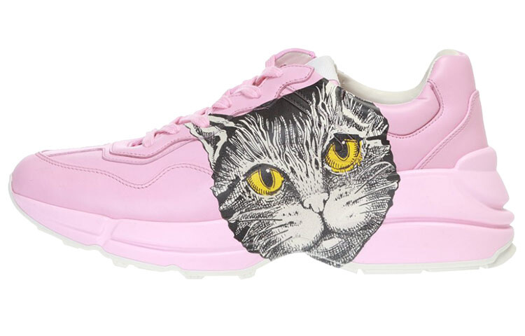 

GUCCI Wmns Rhyton Mystic Cat Кроссовки Розовые