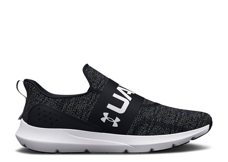 

Кроссовки Under Armour SURGE 3 SLIP 'BLACK WHITE', черный