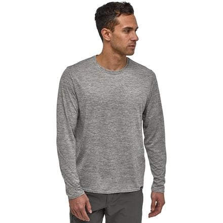 цена Повседневная рубашка с длинными рукавами Capilene Cool – мужская Patagonia, цвет Feather Grey