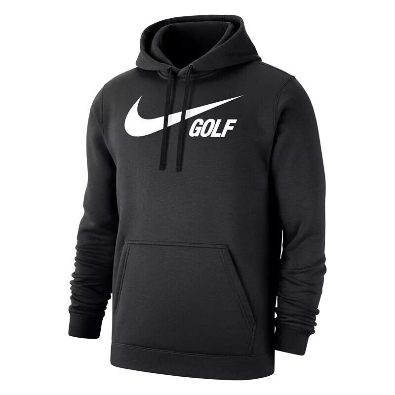 

Мужская флисовая худи для гольфа Nike Club, черный