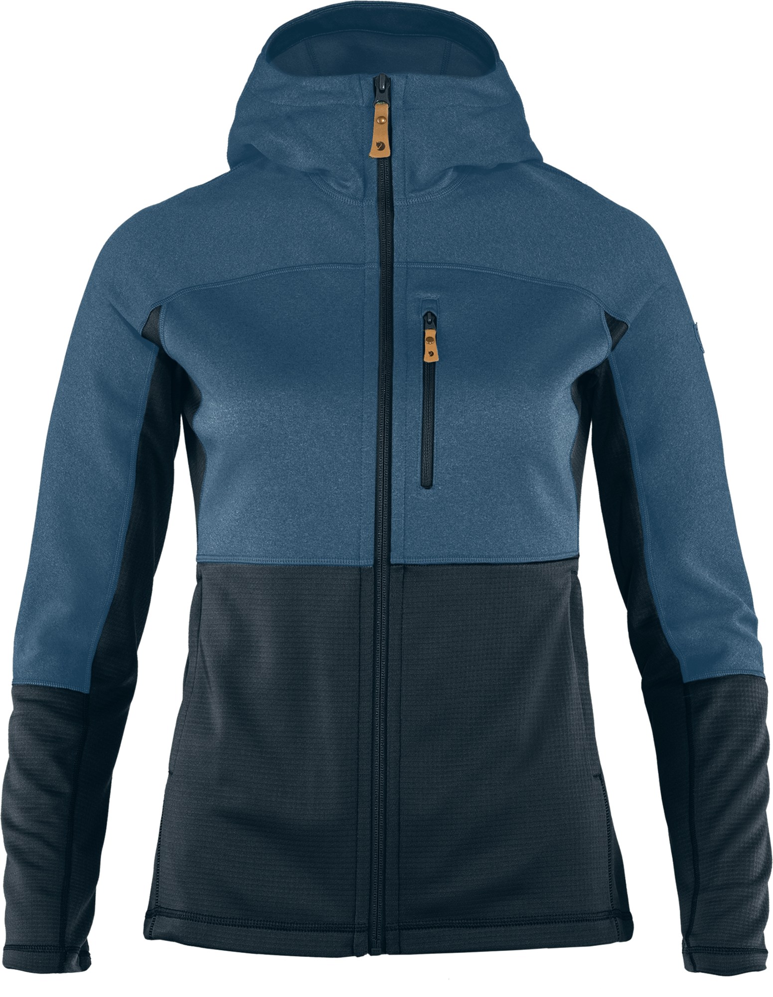 Флисовая куртка Abisko Trail — женская Fjallraven, синий куртка abisko midsummer мужская fjallraven хаки