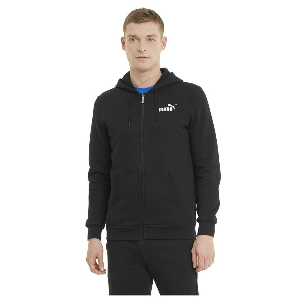 

Толстовка Puma Essentials Small Logo Full Zip, черный