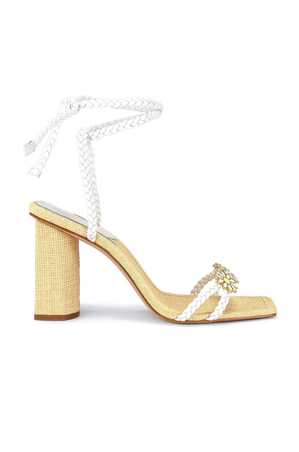 

Сандалии Schutz Hina, цвет White & Natural