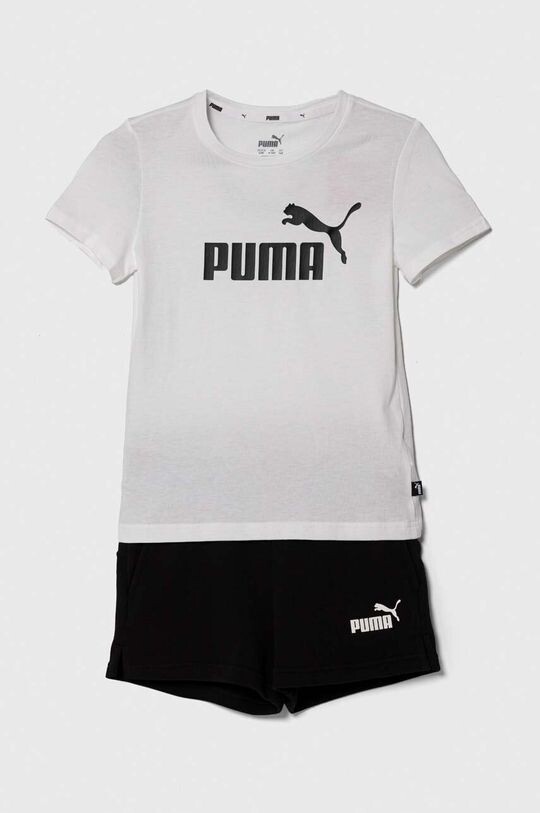 

Полный комплект из футболки и шорт с логотипом для мальчика/девочки Puma, белый