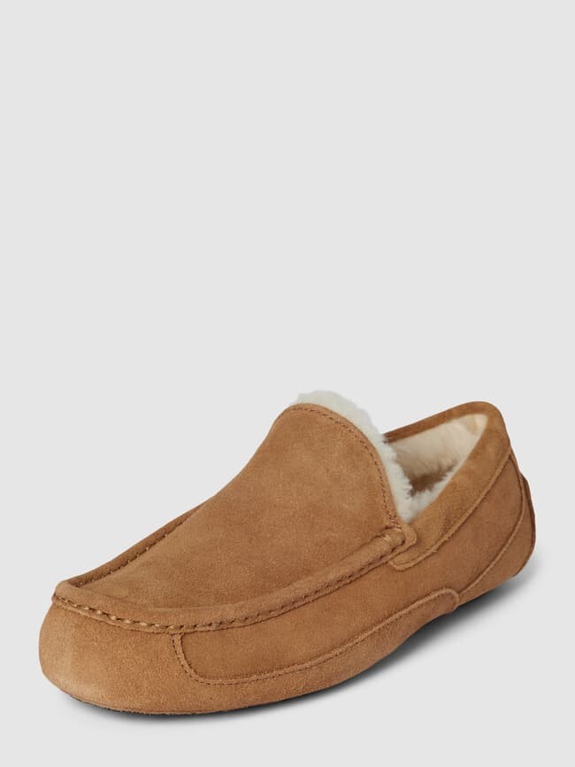 

Кожаные мокасины UGG, коричневый