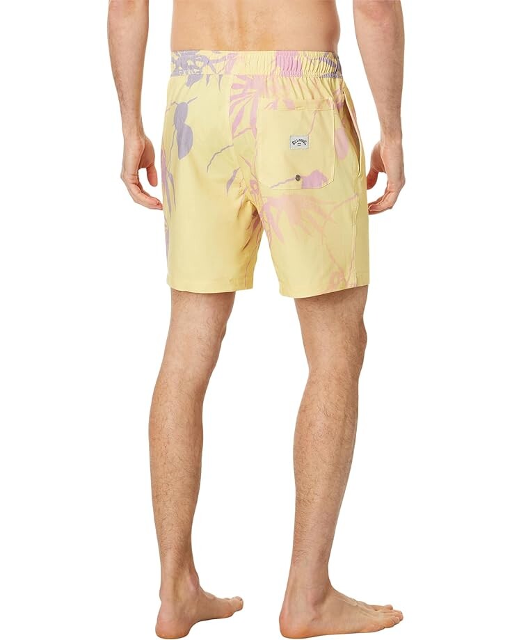 

Шорты для плавания Billabong Sundays Layback 17" Boardshorts, цвет Lemon