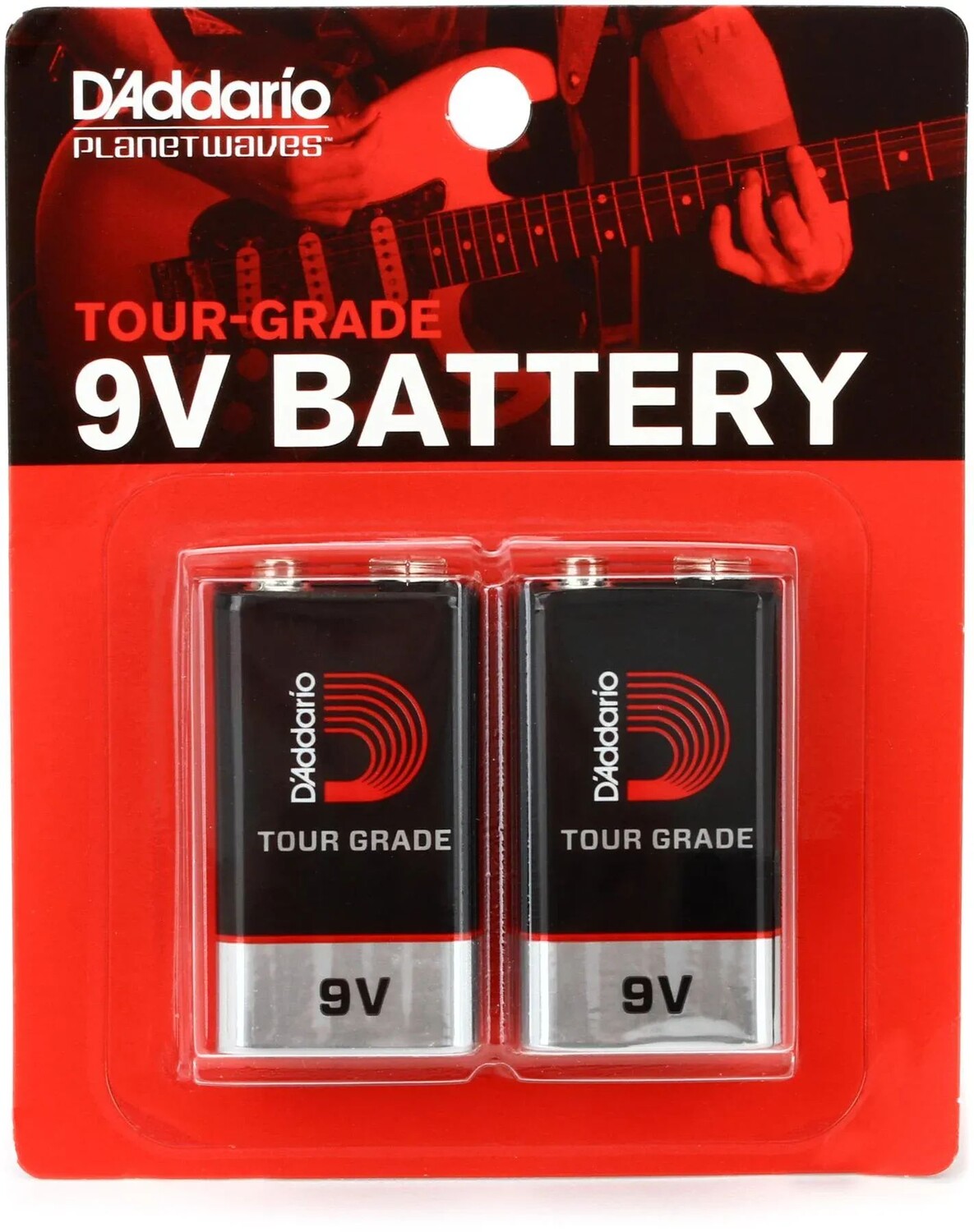 

Щелочная батарея D'Addario 9 В (2 шт.)