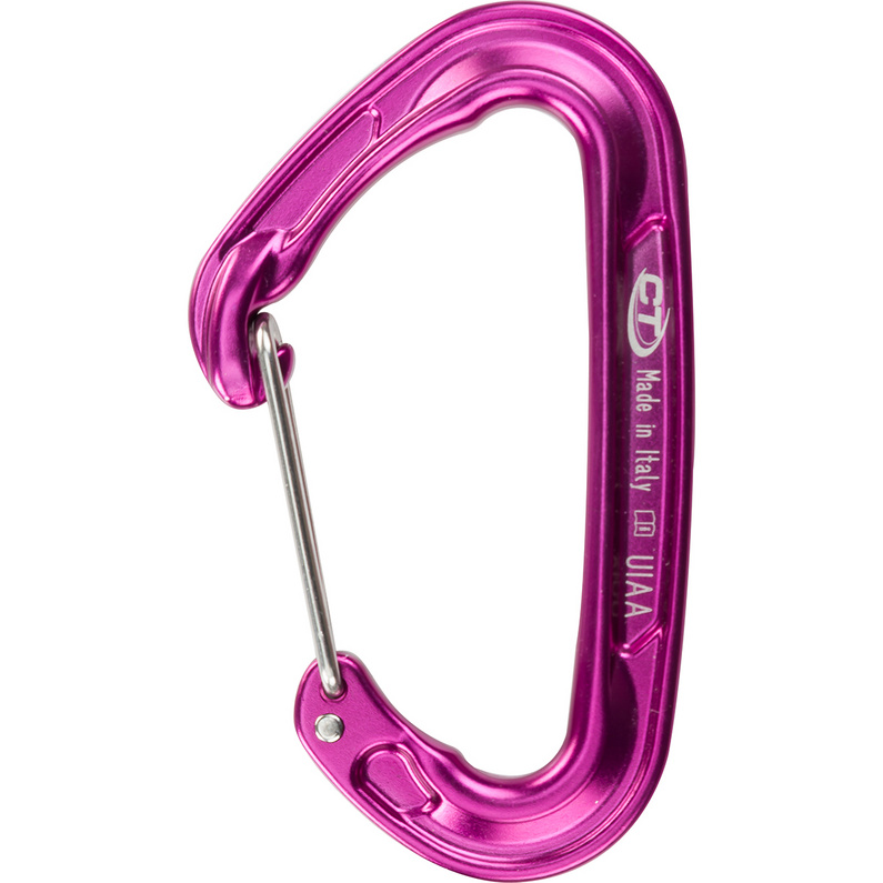 Карабин Fly-Weight EVO Climbing Technology, фиолетовый climbing technology карабин alu xl d sg grey lob