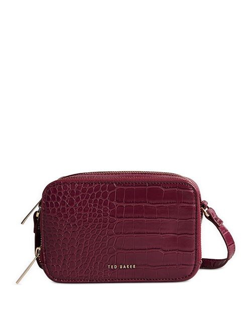 

Мини-сумка для фотоаппарата Stina с двойной молнией Ted Baker, цвет Purple