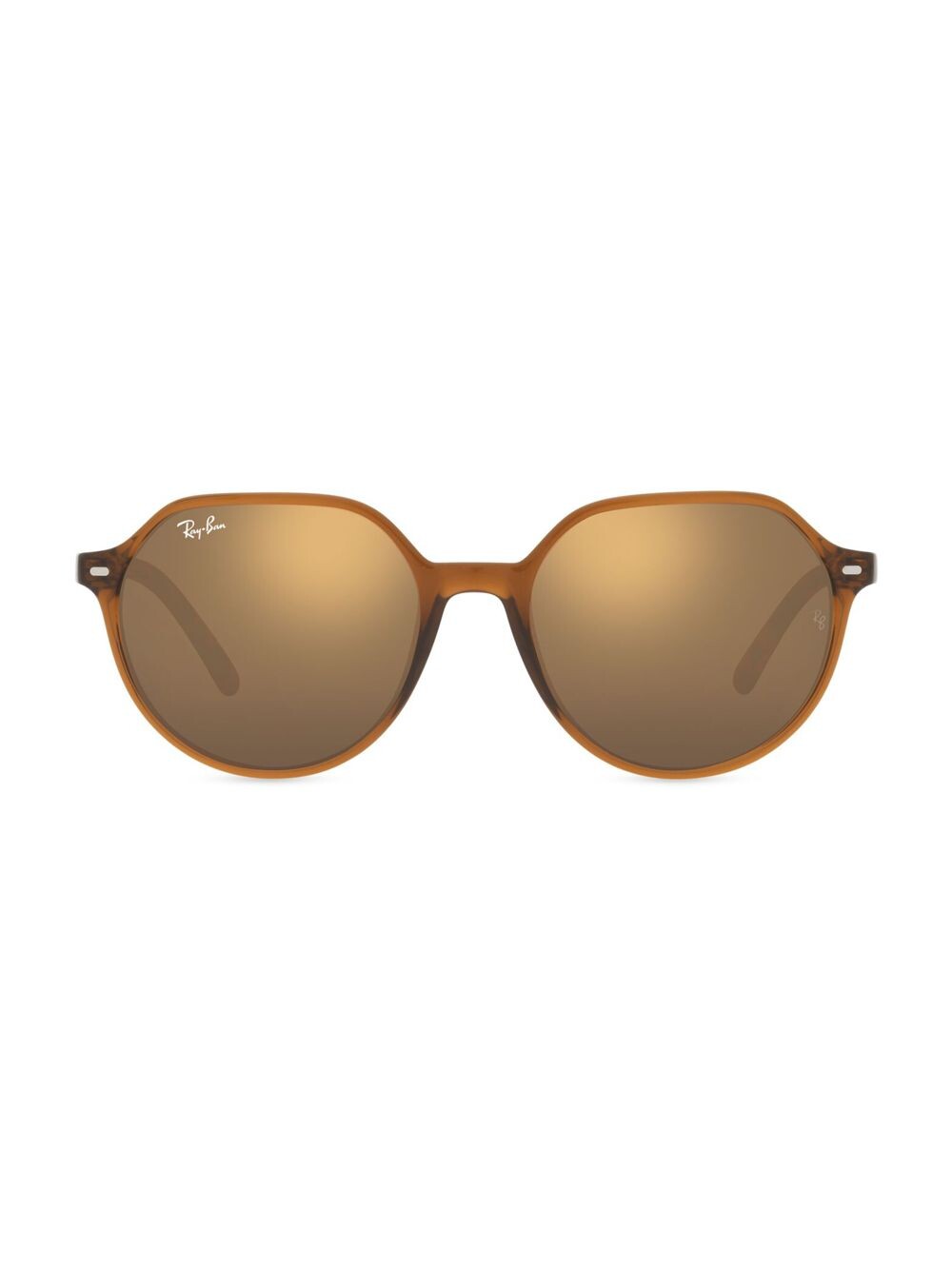 

Квадратные солнцезащитные очки RB2195 Thalia 55 мм Ray-Ban, коричневый