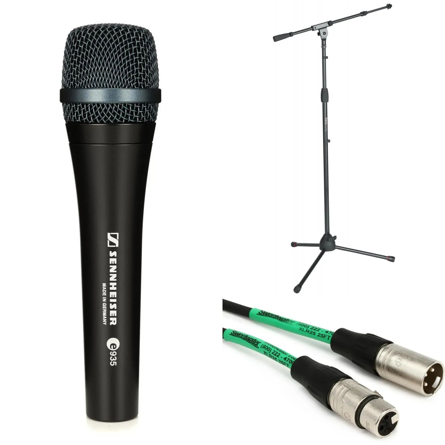 

Комплект микрофона Sennheiser e 935 со стойкой и кабелем