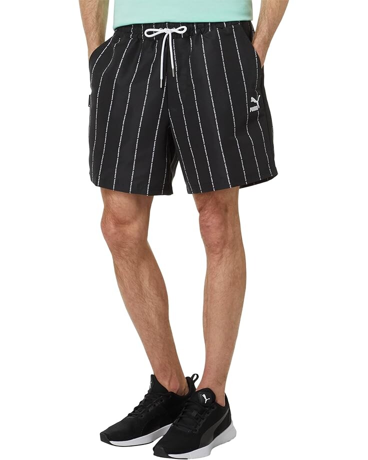 

Шорты PUMA Team Woven 6" Shorts, черный