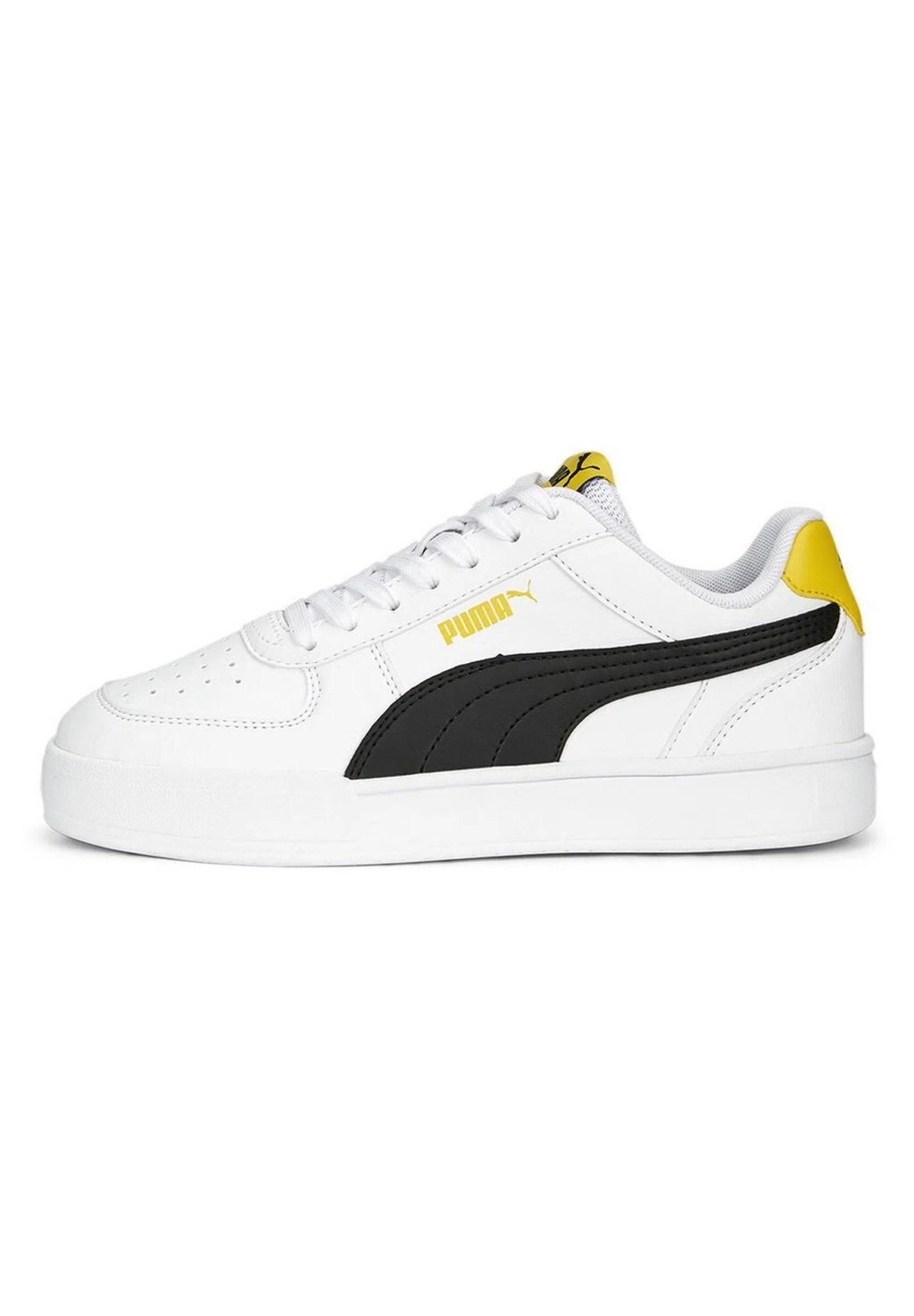 

Низкие кроссовки Caven Jr Puma, цвет bianco/nero/giallo