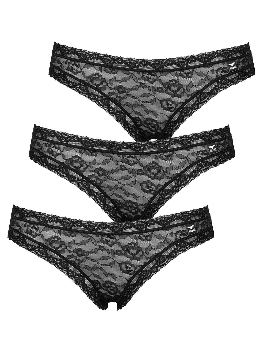 

Трусы Nina von C. 3er Pack Mini, черный