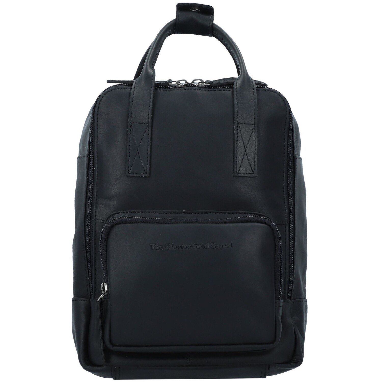 

Рюкзак The Chesterfield Brand Wax Pull Up City Leder 30 cm, черный