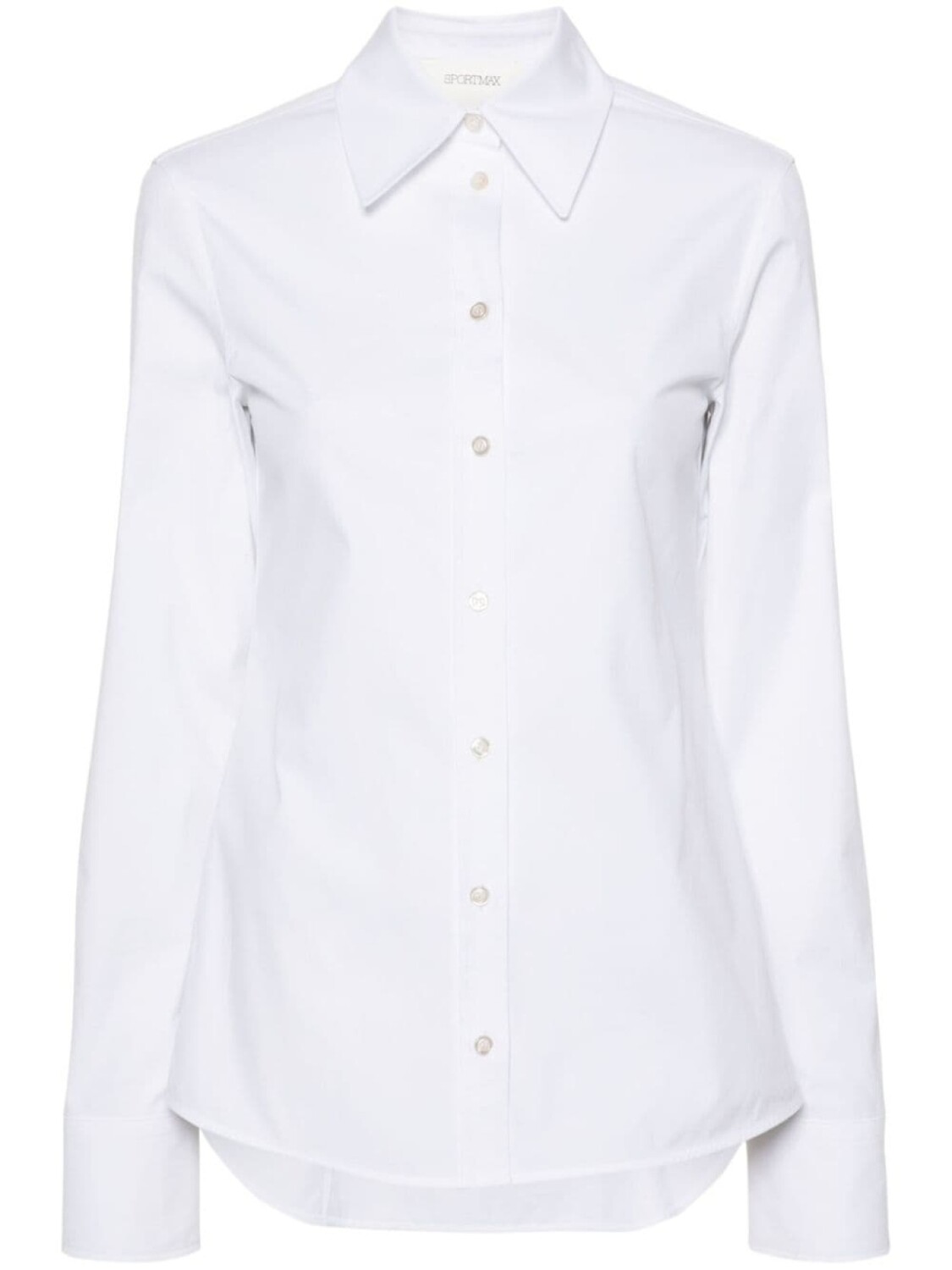

Однотонная рубашка Sportmax, белый