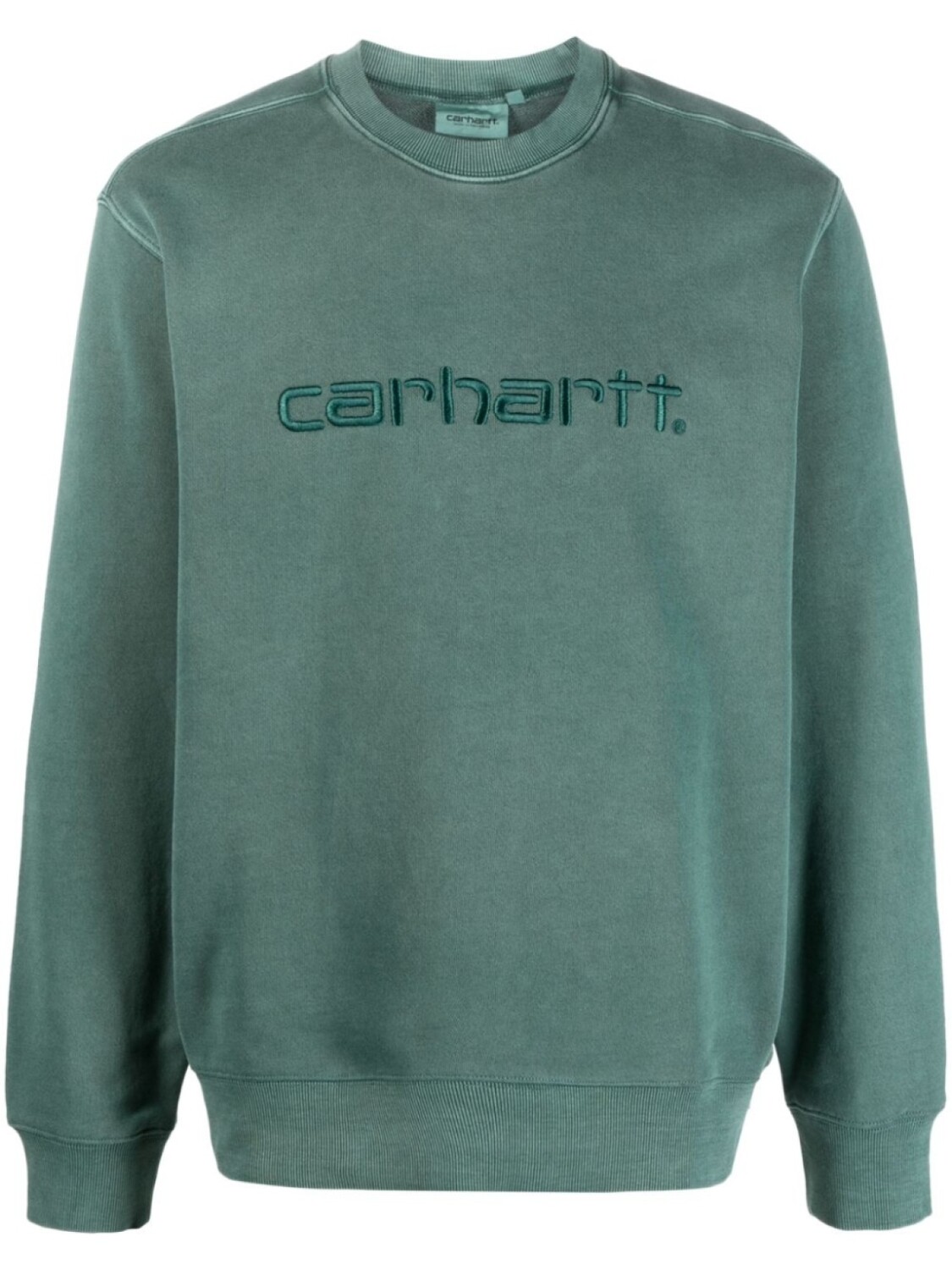 

Carhartt WIP толстовка с вышитым логотипом, зеленый