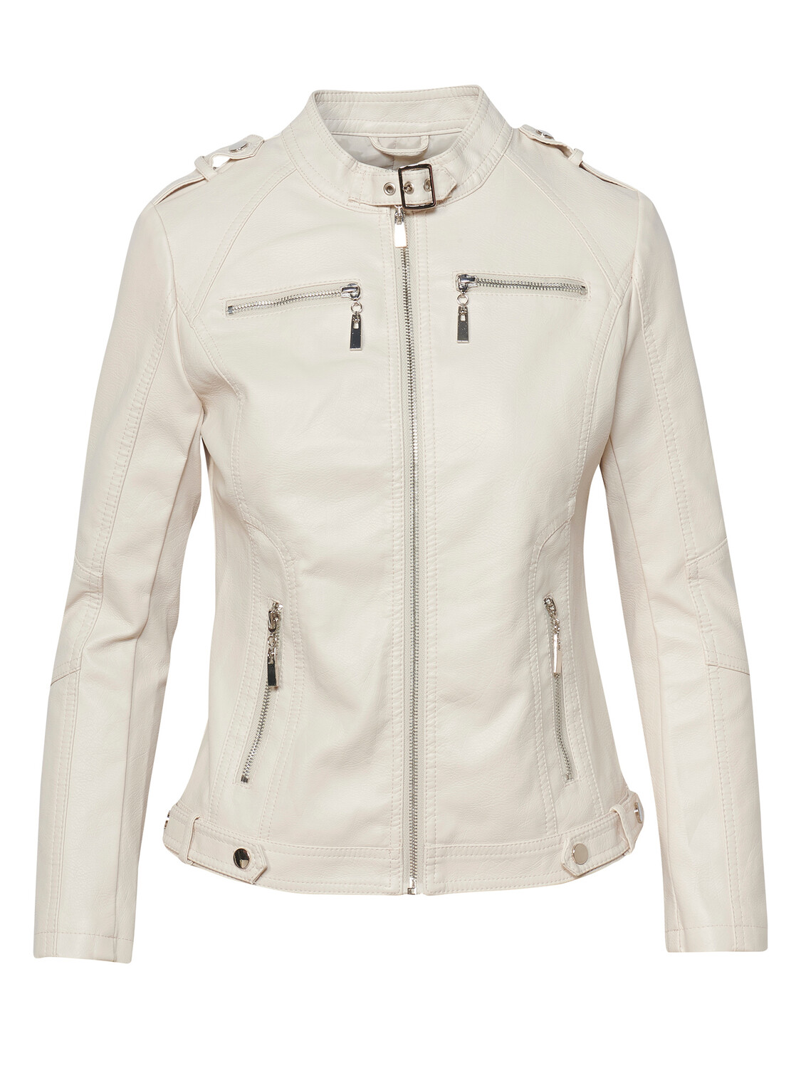 

Кожаная куртка KOROSHI Leder Effektjacke, белый