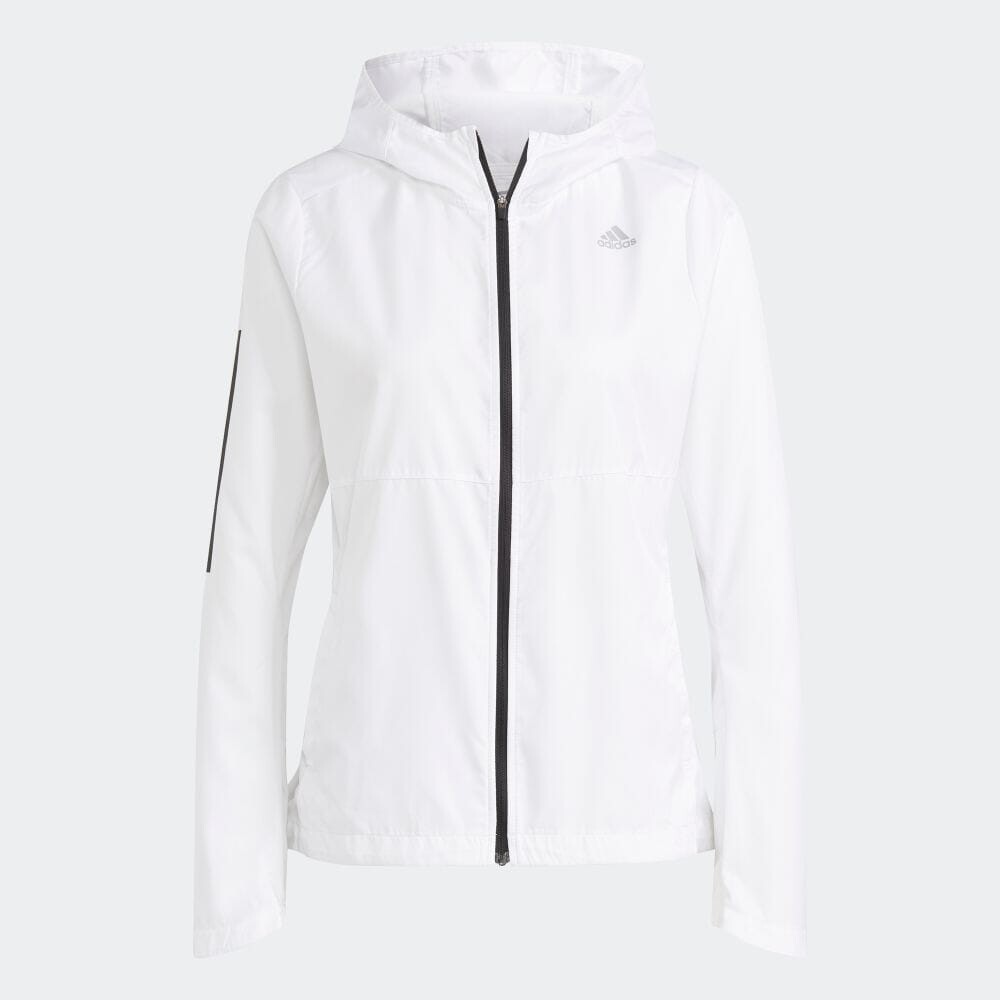 

Куртка Adidas OWN THE RUN HOODED WIND JACKET, белый