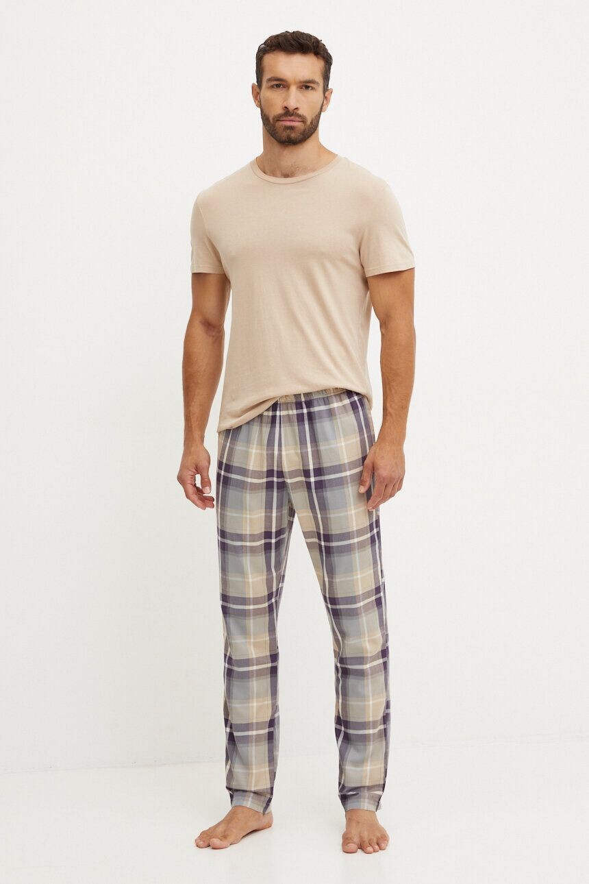 

Шерстяные ночные брюки United Colors of Benetton, мультиколор