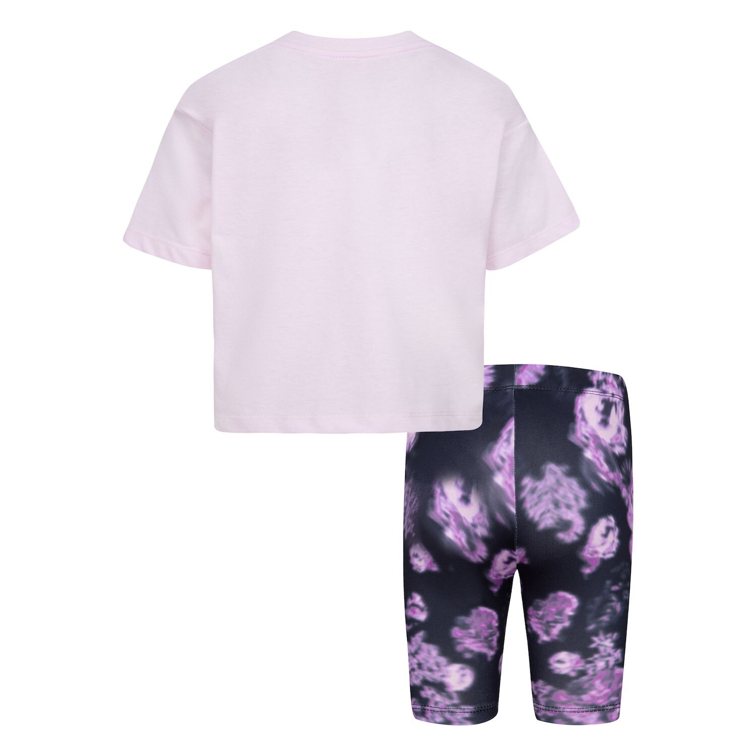 

Комплект футболки Nike Boxy с рисунком и велосипедок для девочек 4–6 лет Nike