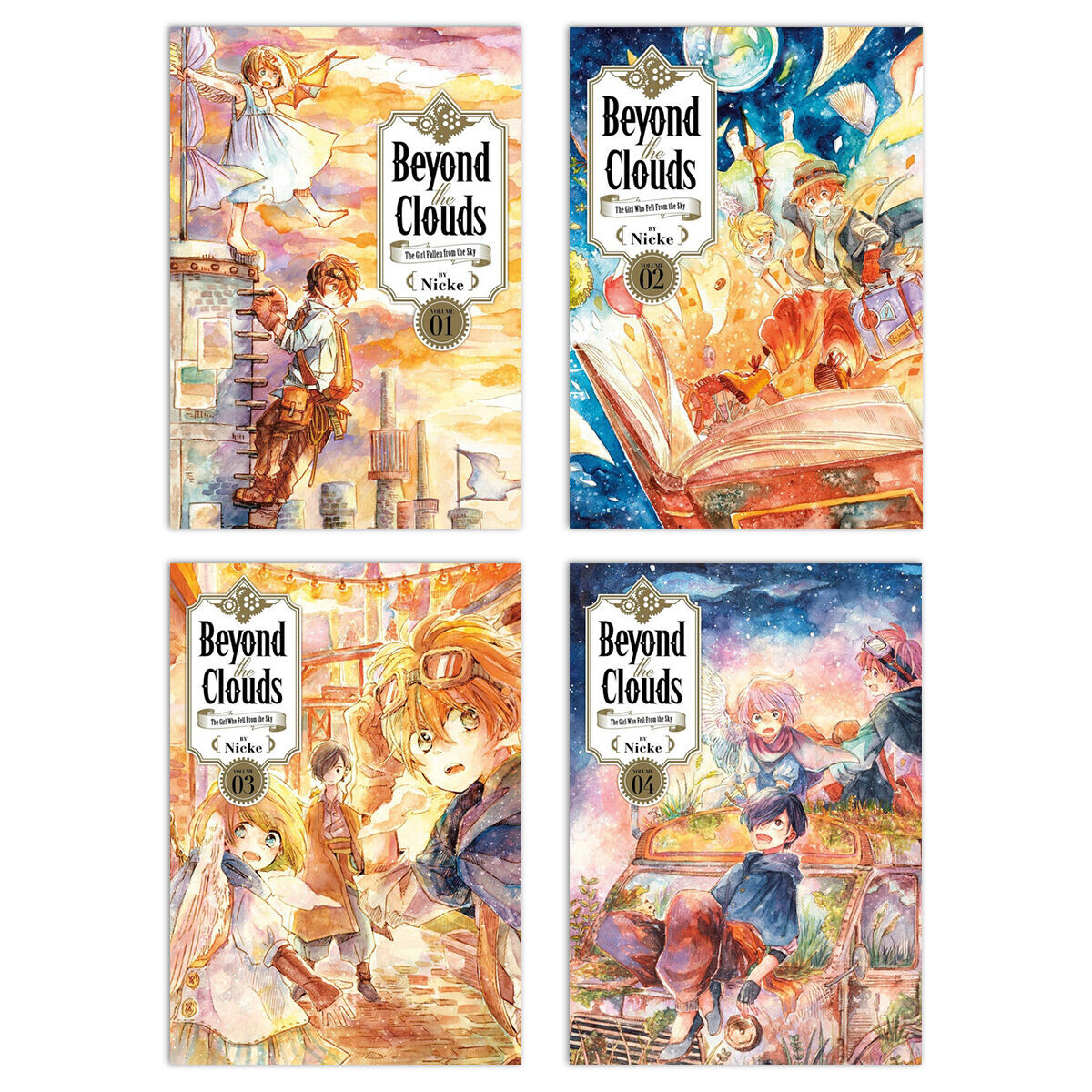 

Манга Beyond the Clouds Manga (1-4) Bundle