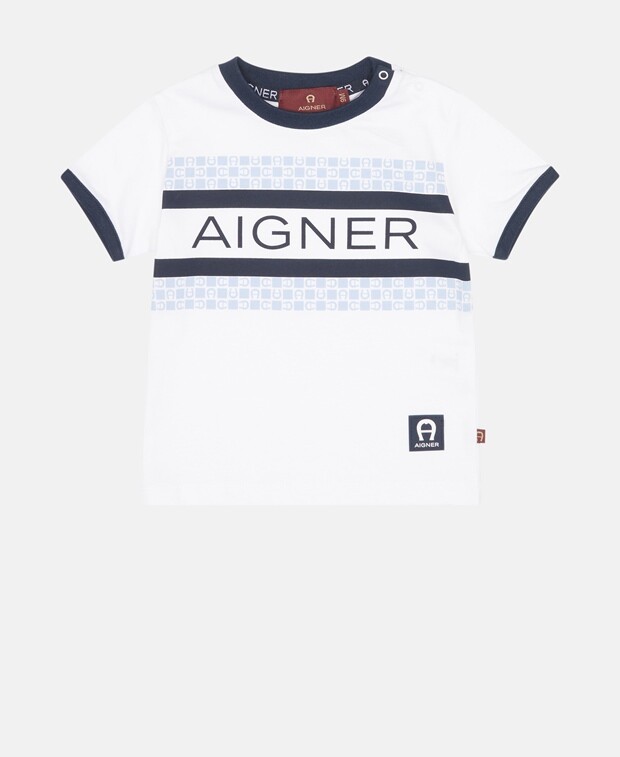 

Футболка Aigner, светло-синий