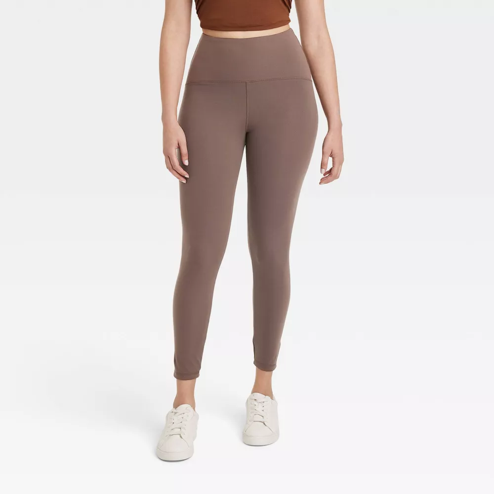 

Женские леггинсы с высокой талией Everyday Active 7/8 - A New Day, цвет Brown