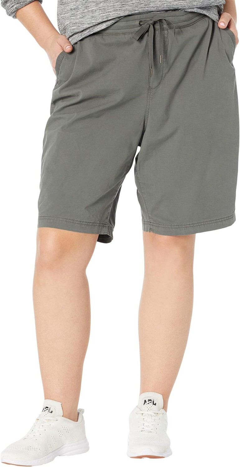 

Шорты без застежки из рипстопа больших размеров L.L.Bean, цвет Dark Taupe