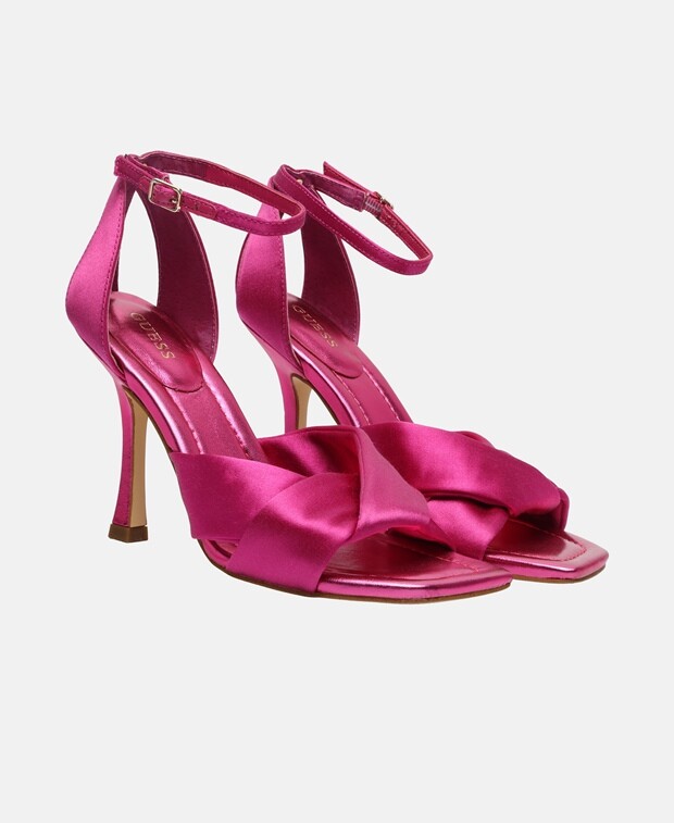 

Босоножки на каблуке Guess, фуксия