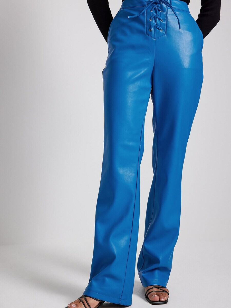 

Брюки NA-KD Loose fit Pants, цвет Azure