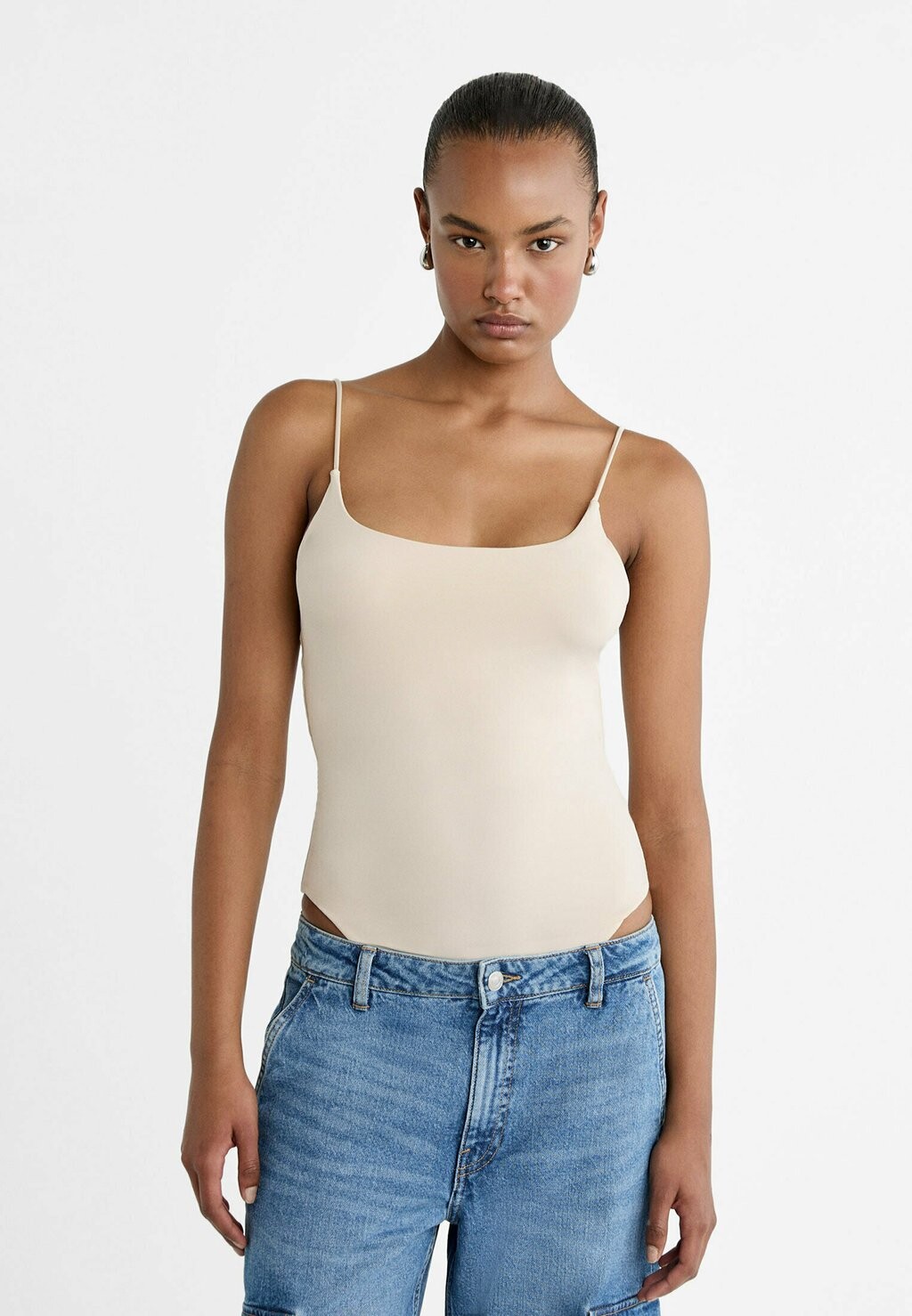 

Топ Stradivarius, цвет stone
