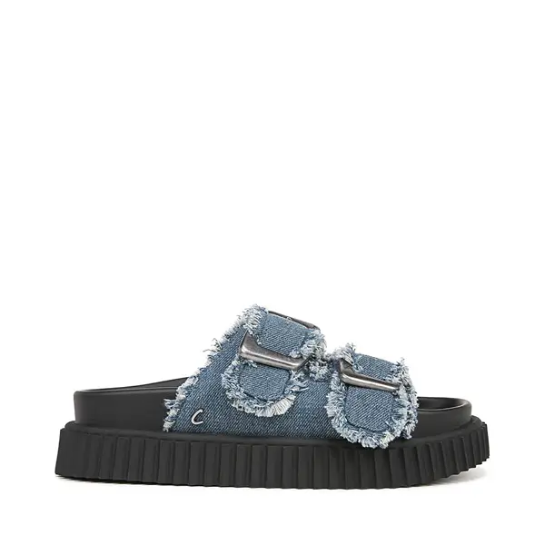 

Женские шлепанцы Circus NY от Sam Edelman Cris с бахромой, синий