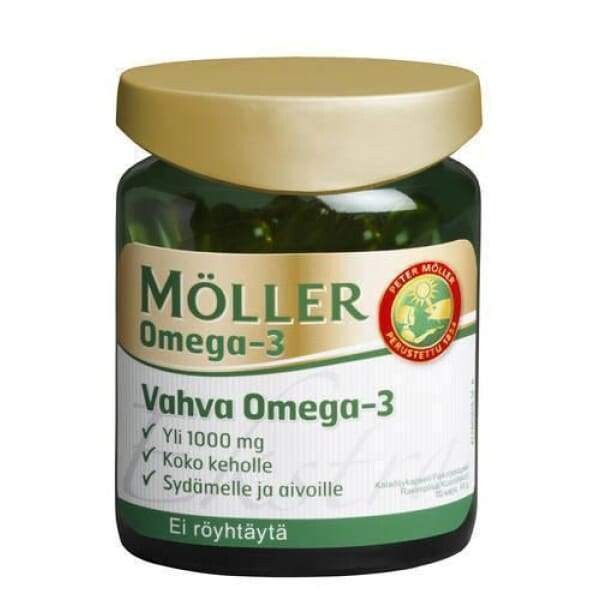 

Рыбий жир Möller в капсулах, 70 капсул